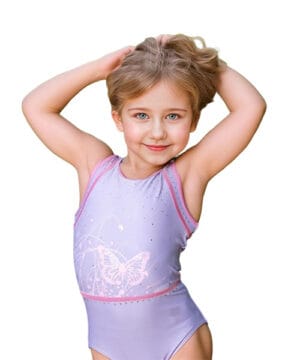 Sleeveless Gymnastics Leotard Flexible and Lightweight